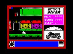 Gameplay | Action Biker ZX Spectrum