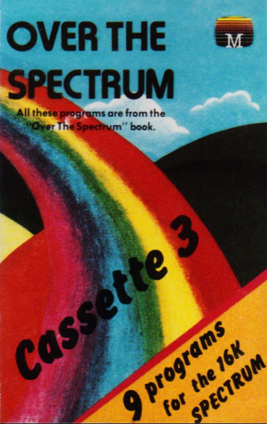 Over the Spectrum Cassette 3 ZX Spectrum