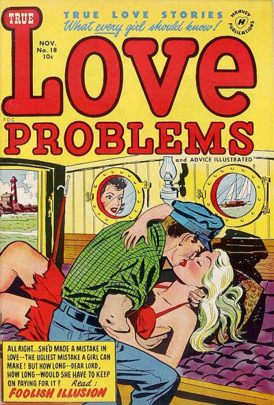 True Love Problems and Advice Illustrated #18 (1952) Comic Books True Love Problems and Advice Illustrated