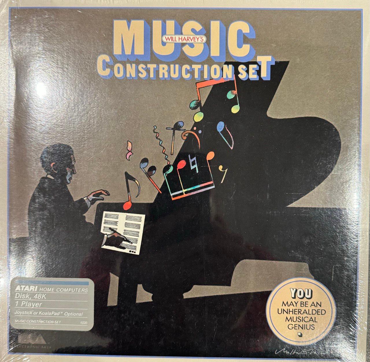 William's Music Construction Set Atari 400
