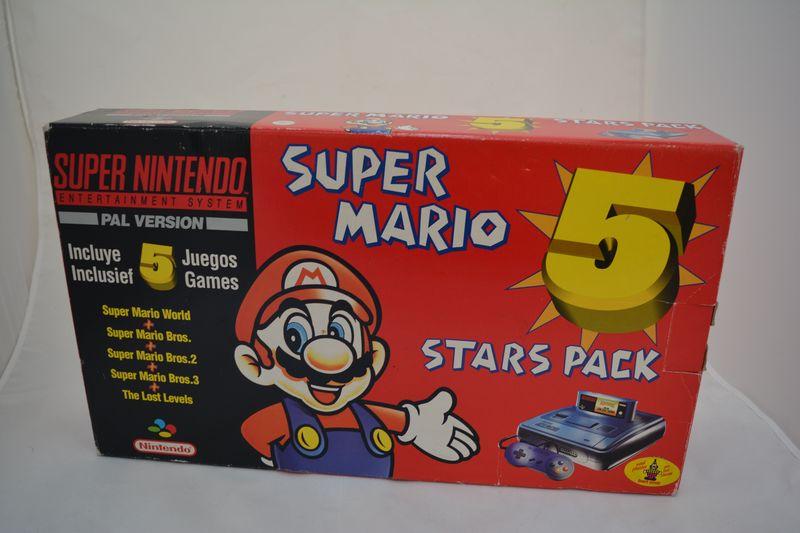 Super Nintendo 5 Stars Pack PAL Super Nintendo