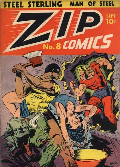 Zip Comics #8 (1940) Comic Books Zip Comics