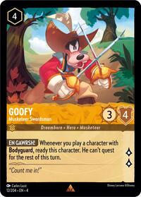 Goofy - Musketeer Swordsman #12 Lorcana Ursula's Return