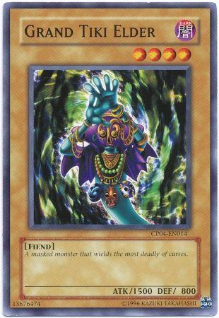Grand Tiki Elder CP04-EN014 YuGiOh Champion Pack: Game Four