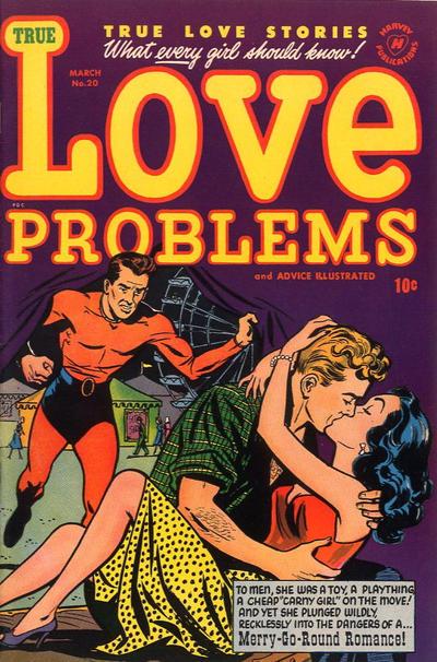 True Love Problems and Advice Illustrated #20 (1953) Comic Books True Love Problems and Advice Illustrated