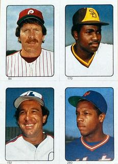 M. Schmidt, T. Gwynn, G. Carter, D. Gooden #94 / 170 / 192 / 280