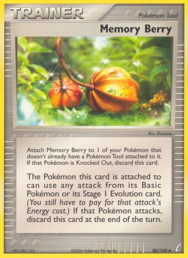 Memory Berry #80 Pokemon Crystal Guardians