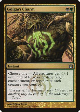 Golgari Charm Magic Return to Ravnica