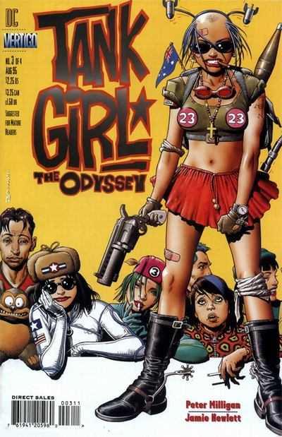 Tank Girl: The Odyssey #3 (1995) Comic Books Tank Girl: The Odyssey