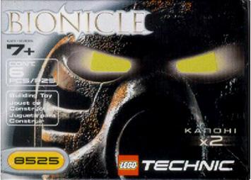 Kanohi Mask Pack #8525 LEGO Bionicle