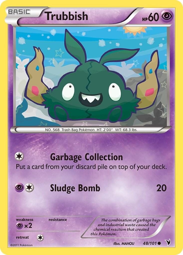Trubbish #48 Pokemon Noble Victories