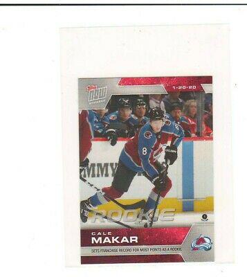 Cale Makar #141 Hockey Cards 2019 Topps Now NHL Stickers