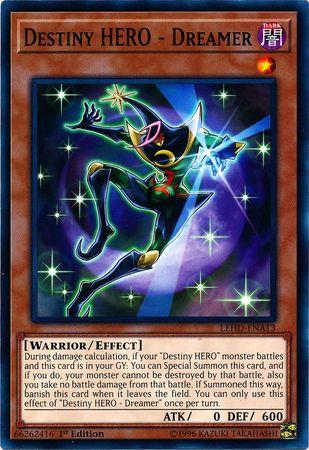 Destiny HERO - Dreamer LEHD-ENA13 YuGiOh Legendary Hero Decks