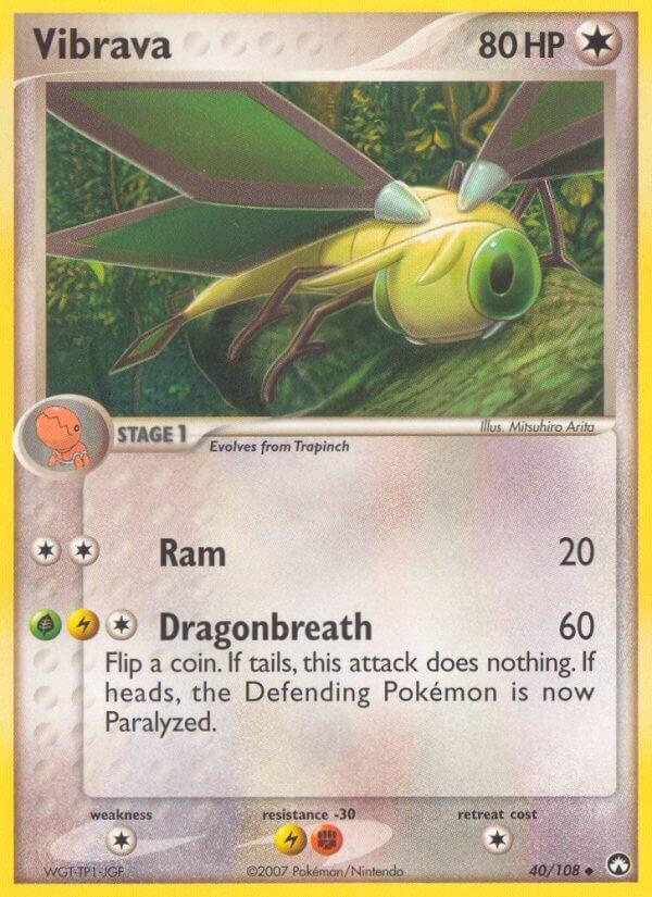 Vibrava #40 Pokemon Power Keepers