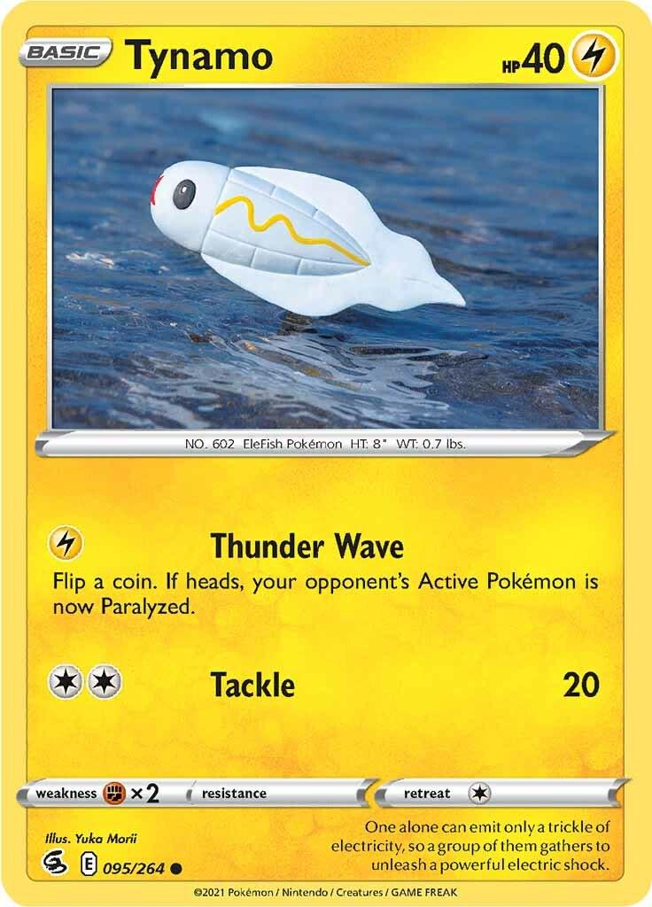 Tynamo #95 Pokemon Fusion Strike