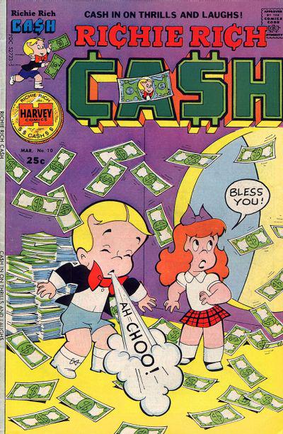 Richie Rich Cash #10 (1976) Comic Books Richie Rich Cash