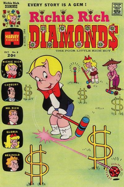 Richie Rich Diamonds #8 (1973) Comic Books Richie Rich Diamonds