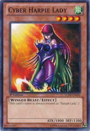 Cyber Harpie Lady LCJW-EN096 YuGiOh Legendary Collection 4: Joey's World Mega Pack