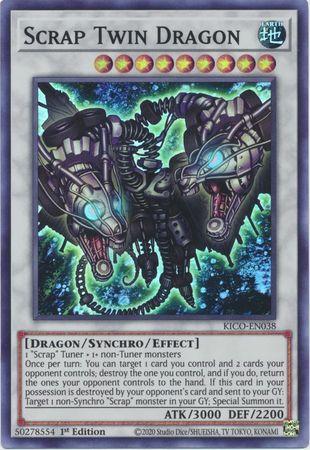 Scrap Twin Dragon KICO-EN038 YuGiOh Kings Court