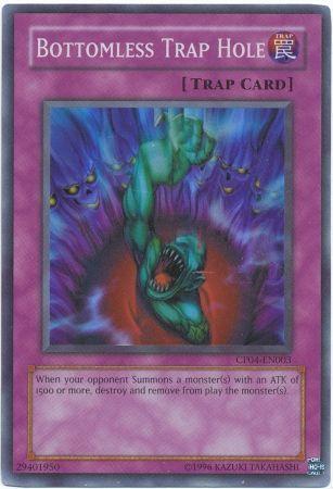 Bottomless Trap Hole CP04-EN003 YuGiOh Champion Pack: Game Four