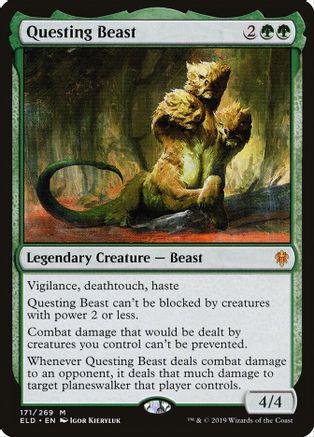 Questing Beast Magic Throne of Eldraine
