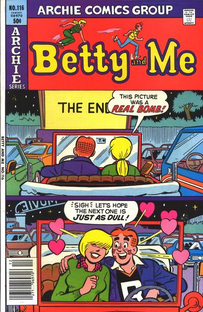 Betty and Me #116 (1980) Comic Books Betty and Me