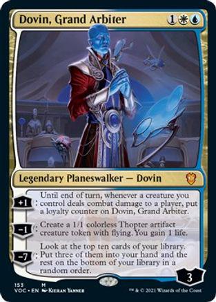 Dovin, Grand Arbiter Magic Innistrad: Crimson Vow Commander
