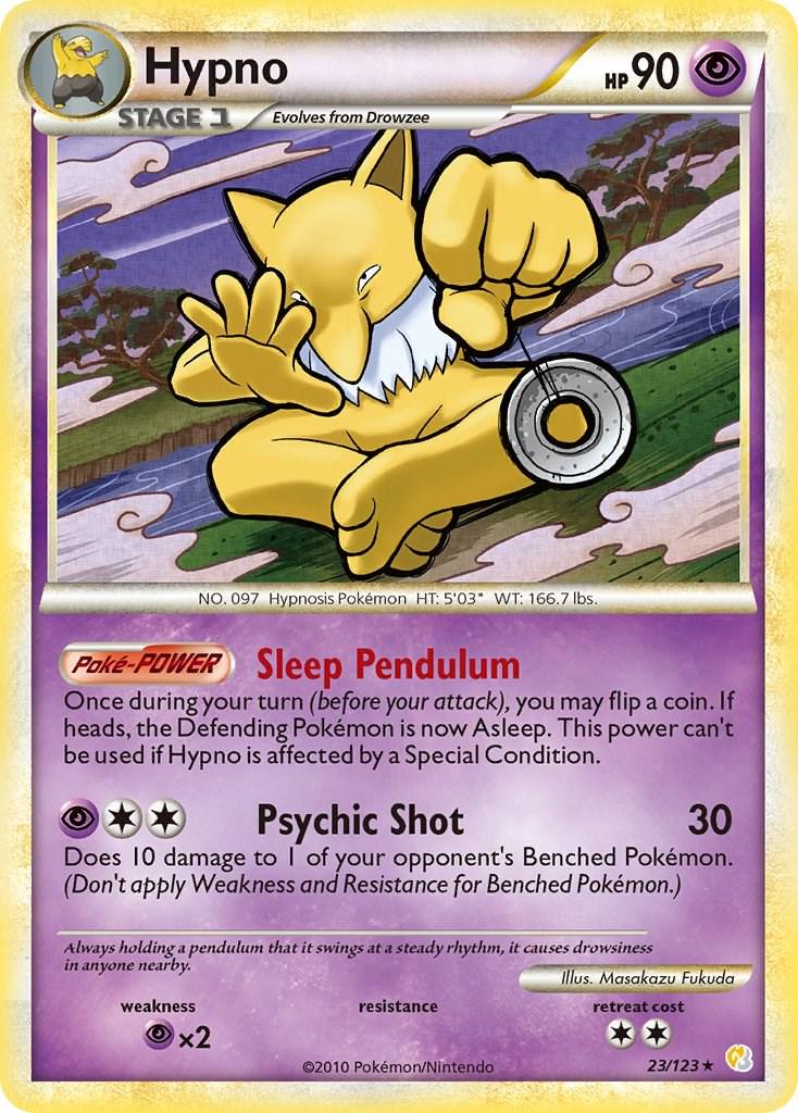 Hypno #23 Pokemon HeartGold & SoulSilver