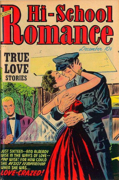 Hi-School Romance #18 (1952) Comic Books Hi-School Romance