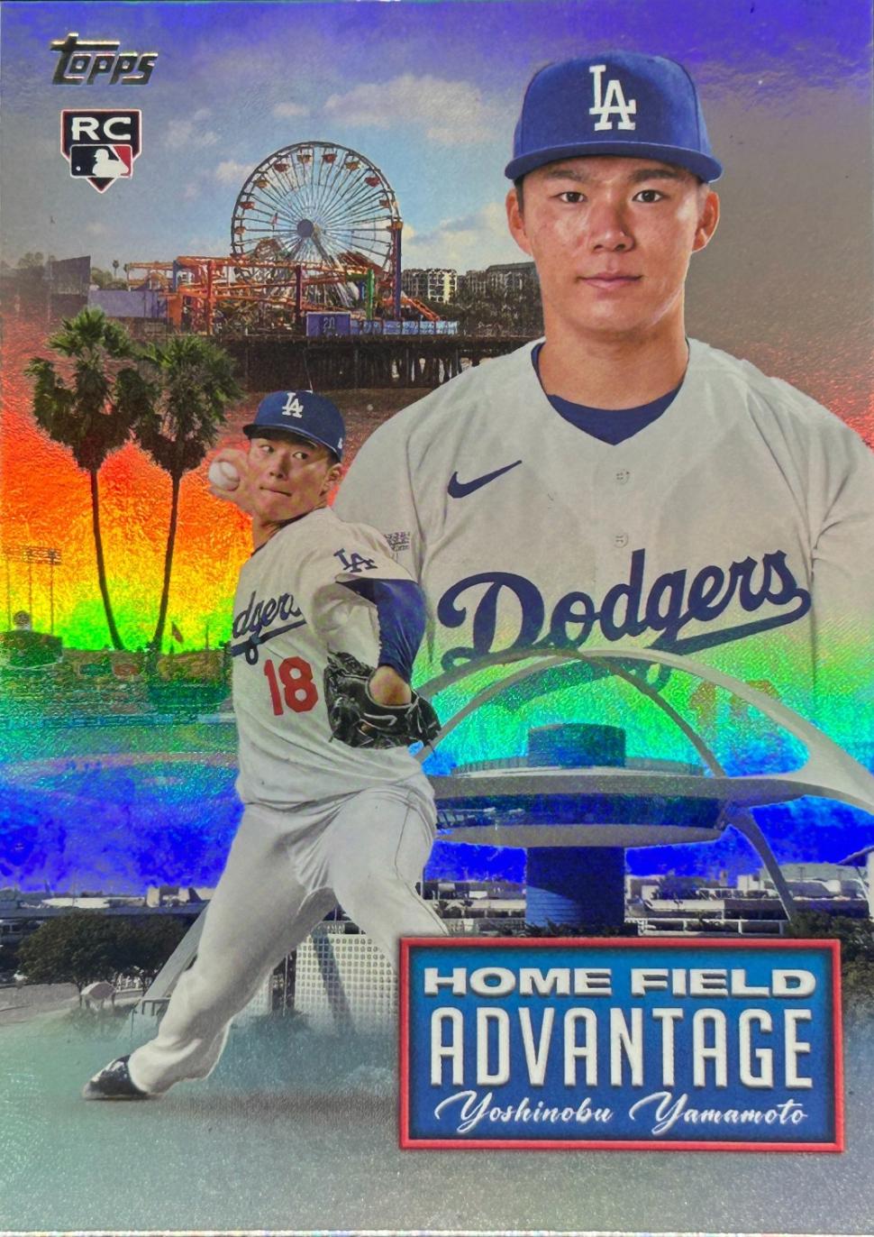 Yoshinobu Yamamoto #HFA-20 Prices [Rookie] | 2024 Topps Homefield