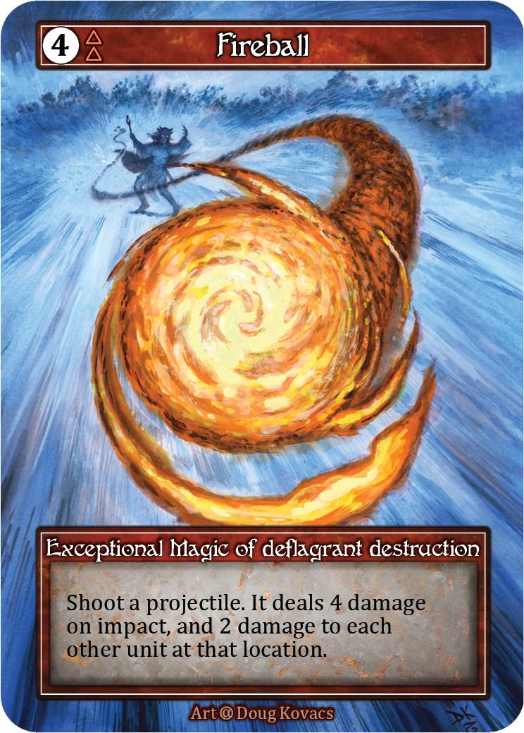 Fireball [Foil] Prices | Sorcery: Contested Realms Alpha