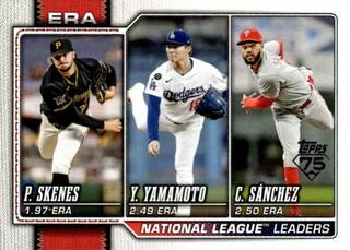 National League Leaders ERA