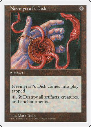 Nevinyrral's Disk Magic 5th Edition