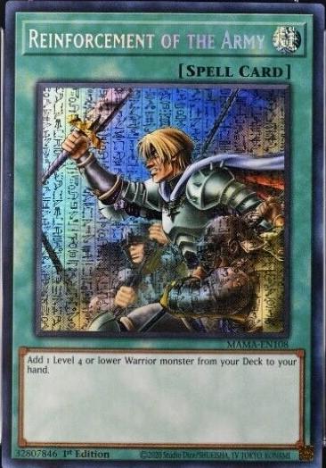 Reinforcement of the Army MAMA-EN108 YuGiOh Magnificent Mavens