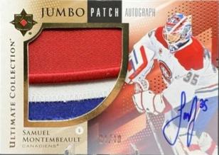 Samuel Montembeault [Jumbo Patch Autograph] #35