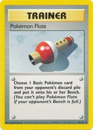 Pokemon Flute #86 Pokemon Base Set