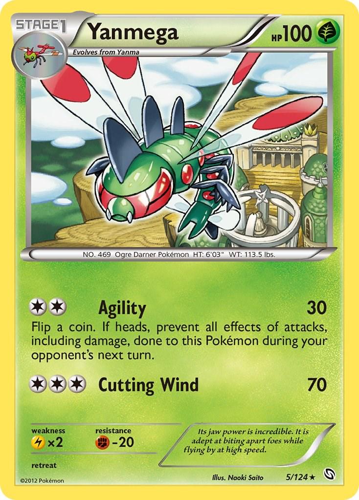 Yanmega #5 Pokemon Dragons Exalted