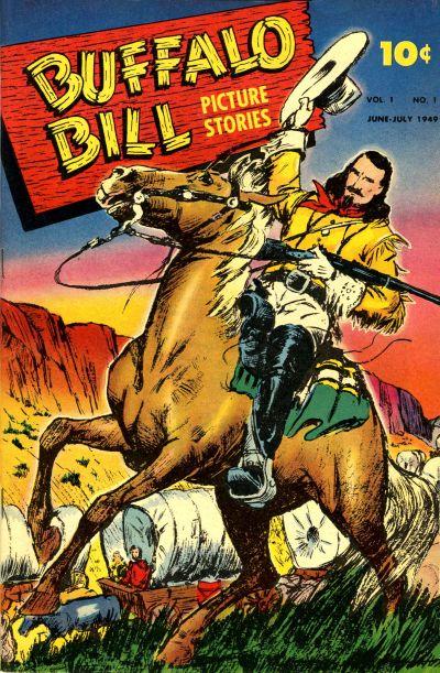 Buffalo Bill Picture Stories #1 (1949) Comic Books Buffalo Bill Picture Stories