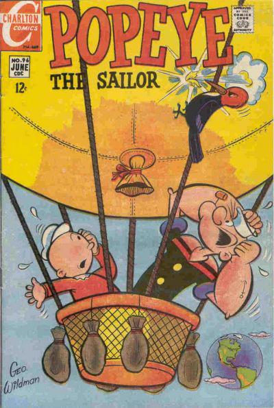 Popeye #96 (1969) Comic Books Popeye