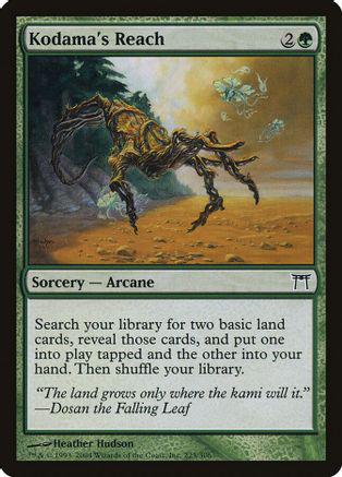 Kodama's Reach Magic Champions of Kamigawa