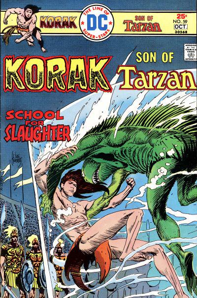 Korak, Son of Tarzan #59 (1975) Comic Books Korak, Son of Tarzan