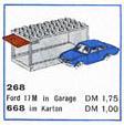 Ford Taunus 17M & Garage #268 LEGO Classic