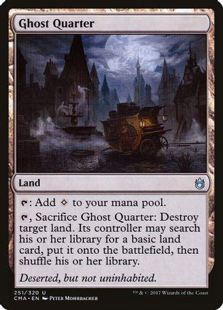 Ghost Quarter #251 Magic Commander Anthology