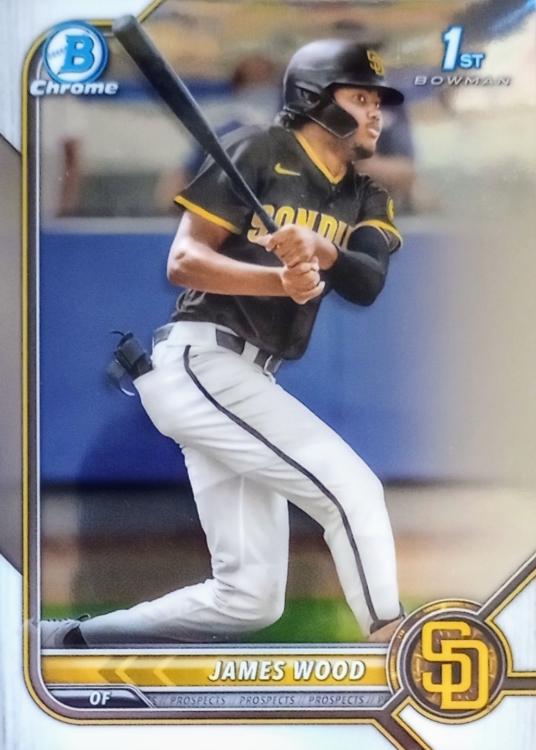 James Wood #BCP-108 Baseball Cards 2022 Bowman Chrome Prospects