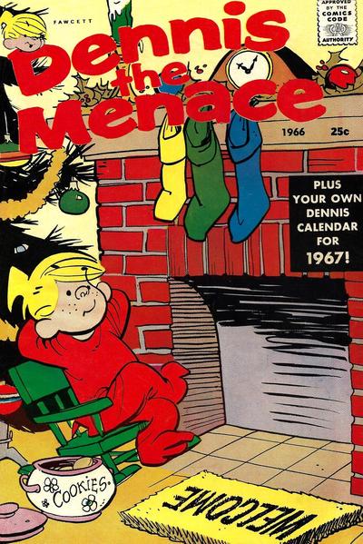Dennis The Menace: Christmas Special #43 (1966) Comic Books Dennis the Menace