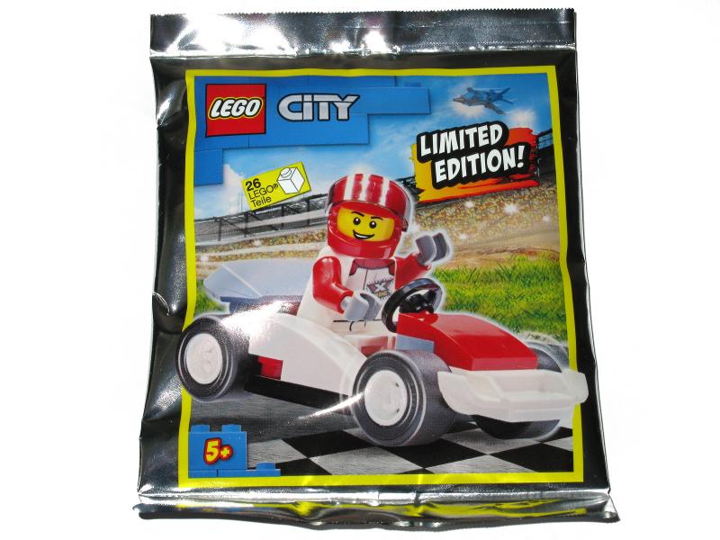 Driver and Race Car #952005 LEGO City