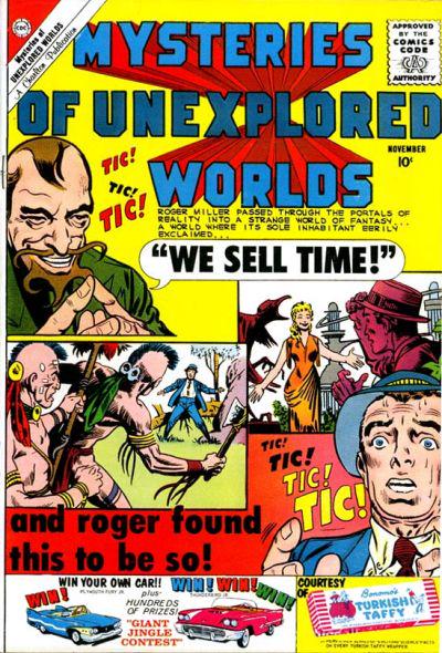 Mysteries of Unexplored Worlds #21 (1960) Comic Books Mysteries of Unexplored Worlds
