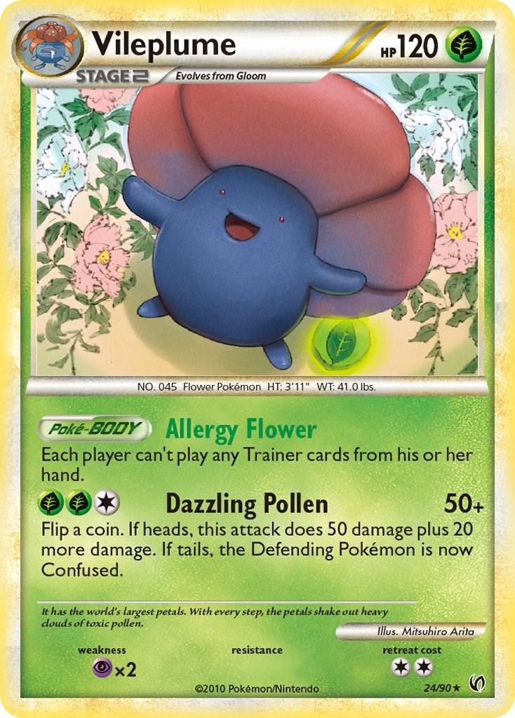 Vileplume #24 Pokemon Undaunted
