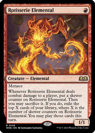 Rotisserie Elemental #148 Magic Wilds of Eldraine