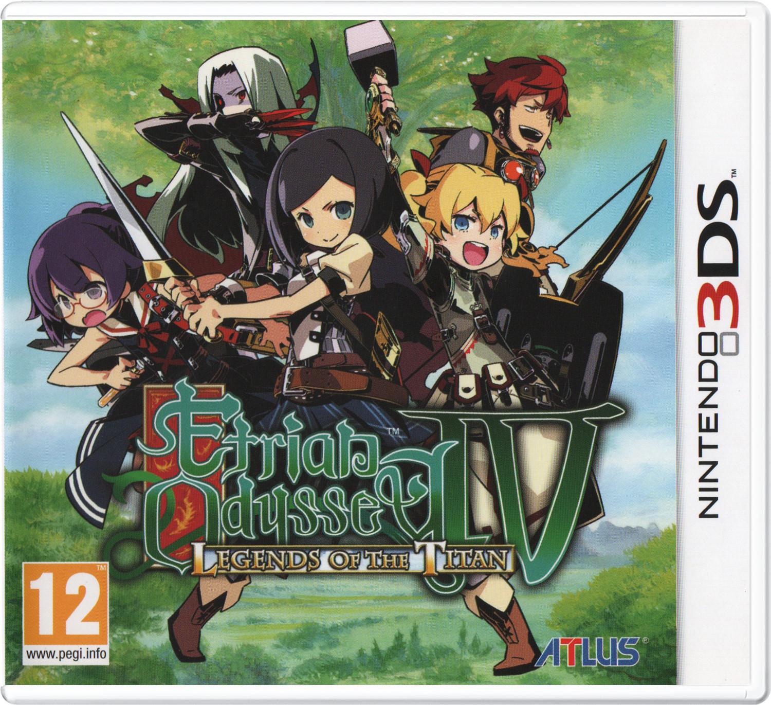 Etrian Odyssey IV: Legends Of The Titan PAL Nintendo 3DS